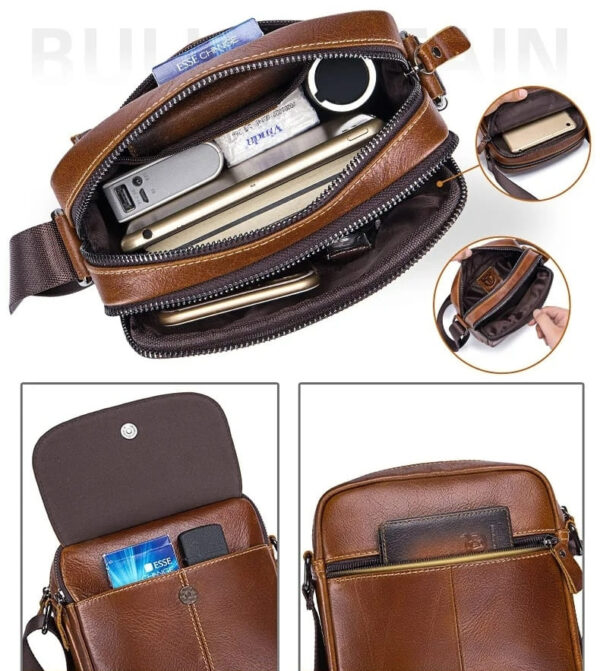 bolso bandolera hombre piel 135