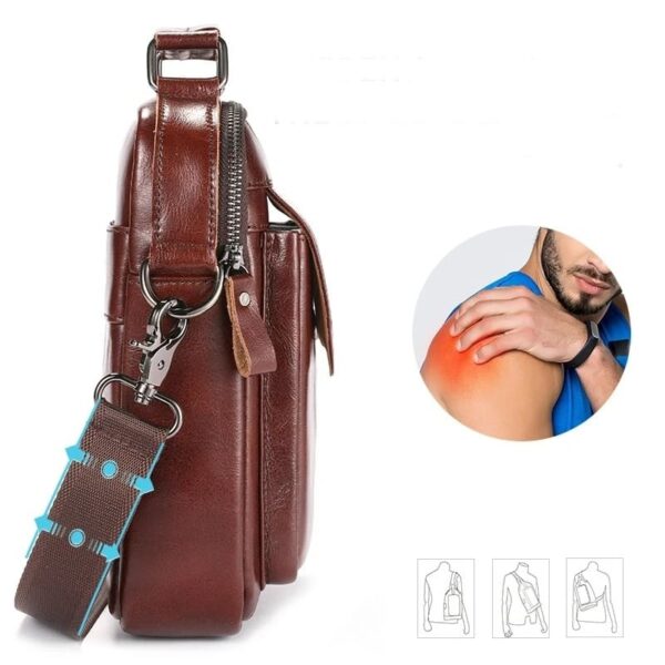 bolso bandolera hombre piel 177