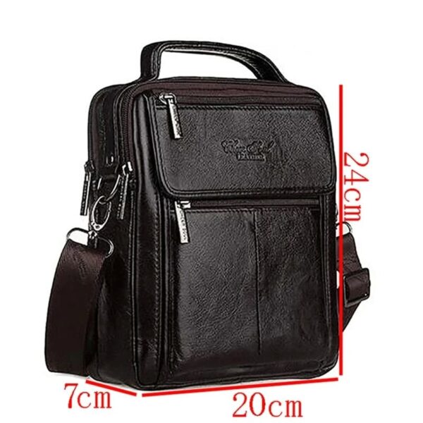 bolso bandolera hombre piel 30