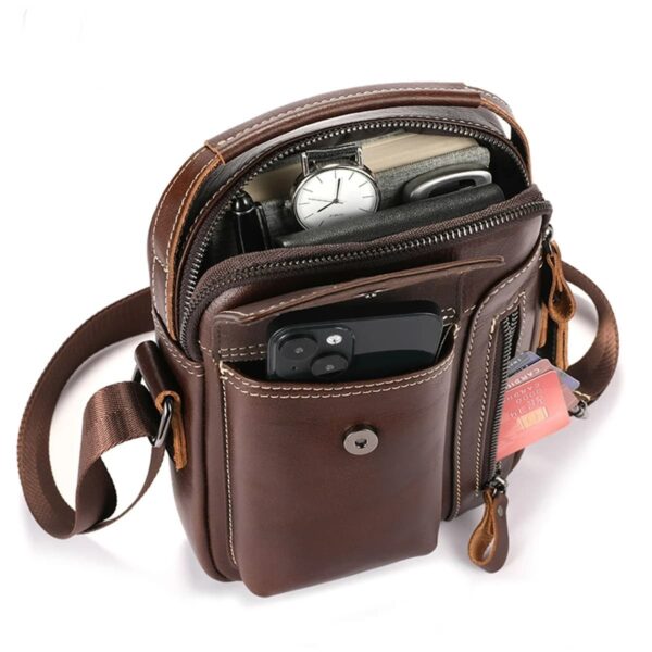 bolso bandolera hombre piel 75